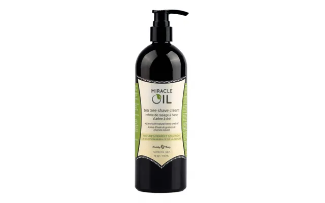 Hemp Seed Hemp Seed Miracle Oil Tea Tree Shave Cream 473ml