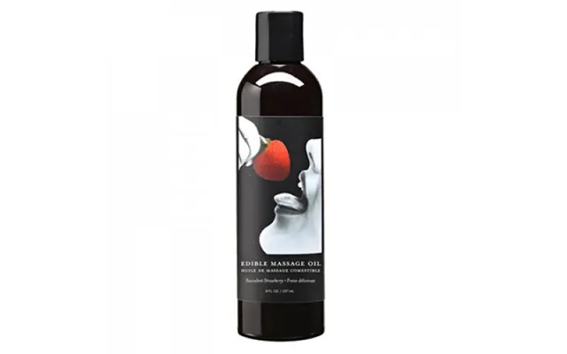 Hemp Seed Strawberry Edible Massage Oil 237ml product image