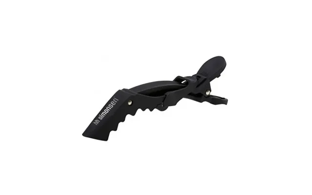 Hh Simonsen Crocodile Clips 4 Pcs. - Black 4 Pcs. Black