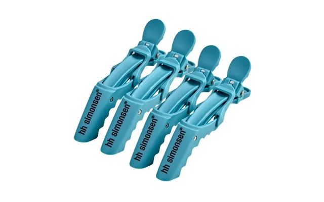 Hh Simonsen Crocodile Clips 4 Pcs. - Black 4 Pcs. Stillwater