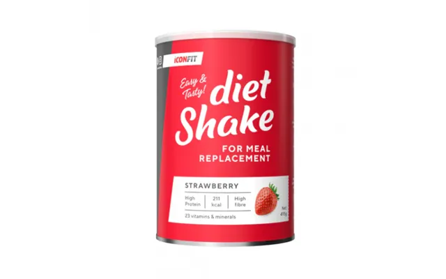 Iconfit Iconfit Diet Shake Strawberry 495 G