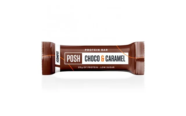 Iconfit Iconfit Posh Protein Bar 55g Choco&caramel