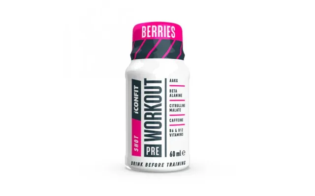 Iconfit Iconfit Pre-workout Shot 60ml Berries