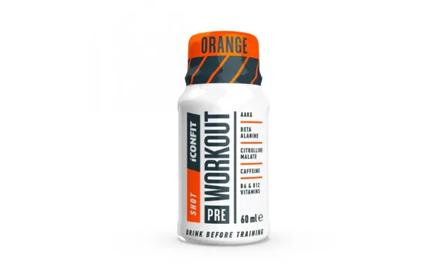 Iconfit Iconfit Pre-workout Shot 60ml Orange