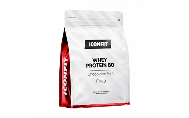 Iconfit Iconfit Whey Protein 80 1kg Chocolate-mint