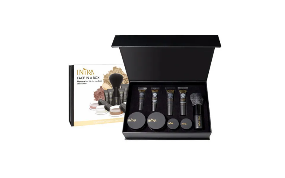 Inika Organic Face In A Box The Essentials Starter Kit Nurture