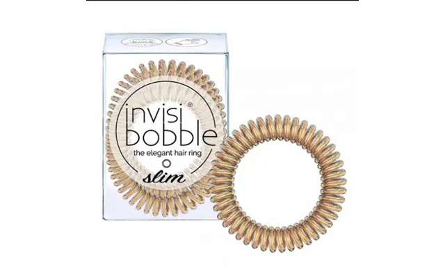 Invisibobble Slim The Elegant Hair Ring Stay Gold product image
