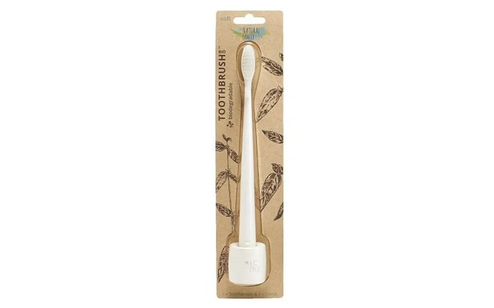 Jack N' Jill Bio Toothbrush With Stand White