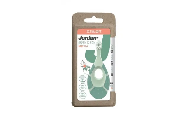 Jordan Green Clean Baby 0-2 Toothbrush Extra Soft Green