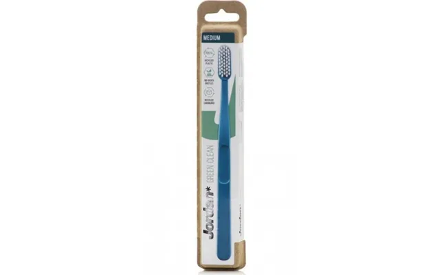 Jordan Green Clean Medium Toothbrush Blue