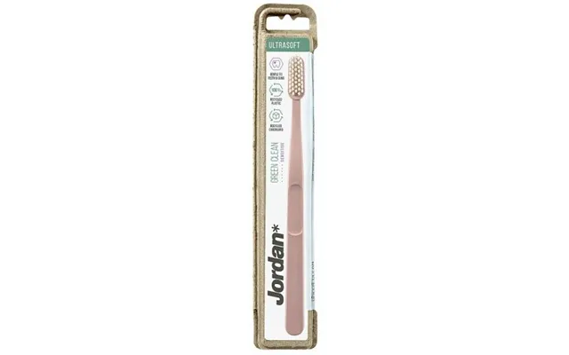 Jordan Green Clean Ultrasoft Toothbrush Pink