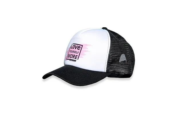 Klipshop Branded Snap-on Hat - Love Yourself More White Pink product image