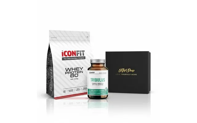 Klipshop Iconfit Whey Protein & Tribulus Supplement For Men Gift Set