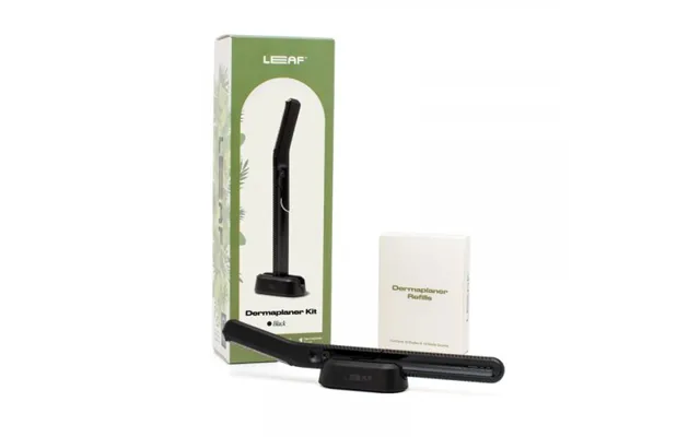 Leaf Shave Leaf Shave Dermaplaner Kit Black
