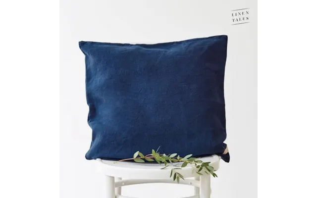 Linen Tales Linen Cushion Cover Navy