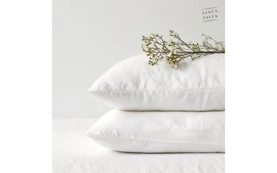 Linen Tales Linen Pillowcase White