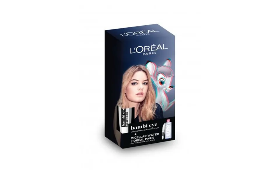 L'oréal Paris Mascara Bambi Eye & Micellar Water Set