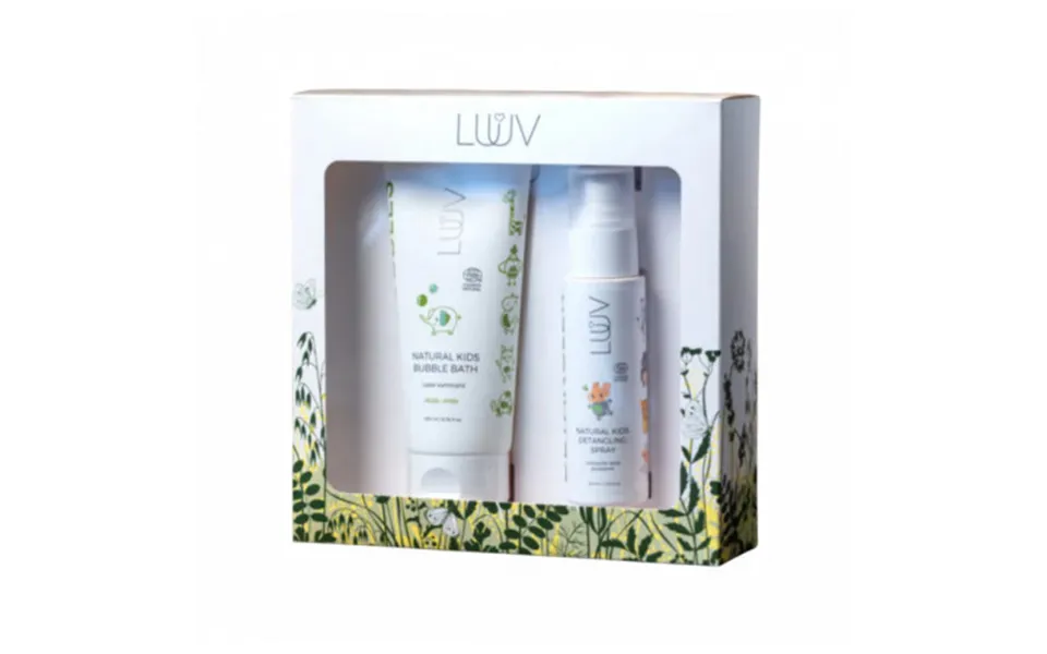 Luuv Pear Gift Set Shampoo Bath Foam Gift Set
