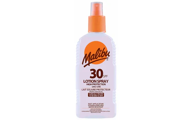 Malibu Lotion Spray Spf30 200ml product image