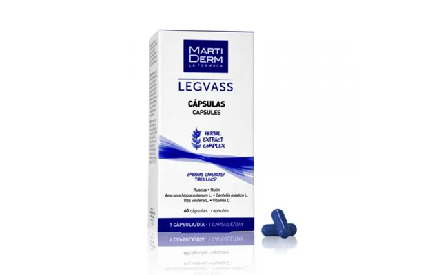 Martiderm Legvass Capsules Food Supplement 60 Caps. product image