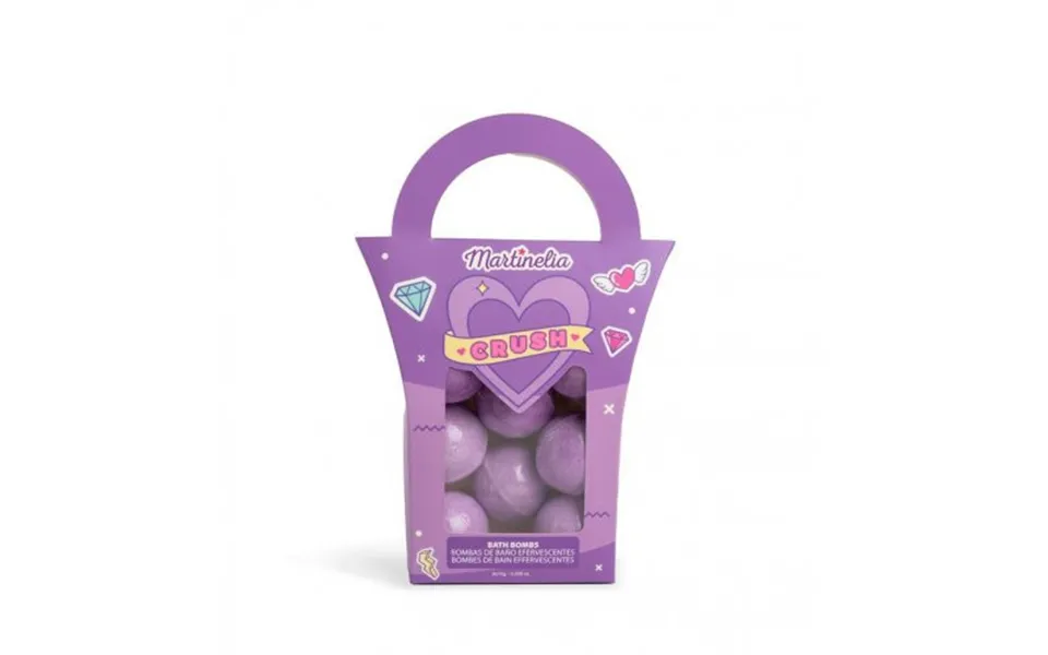 Martinelia Crush Bath Bombs Purple