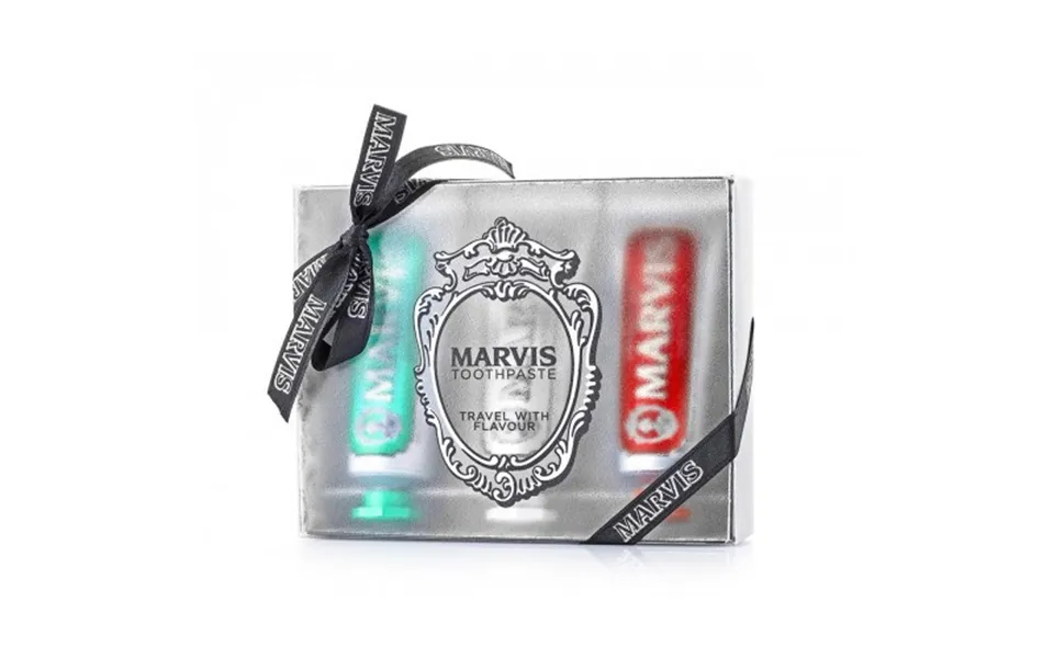 Marvis Travel Flavour Toothpaste Trio 3x25ml
