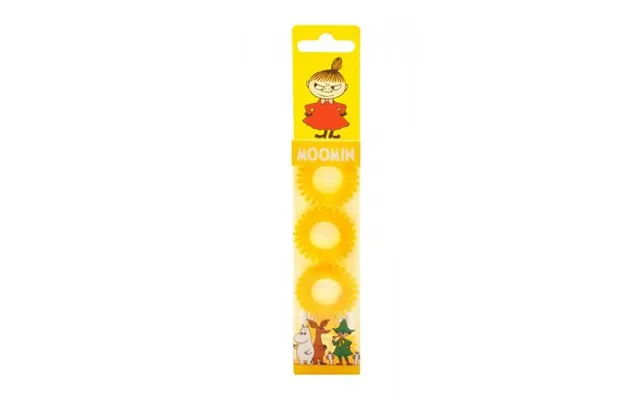 Moomin Hair Ring Yellow 4 Pcs product image