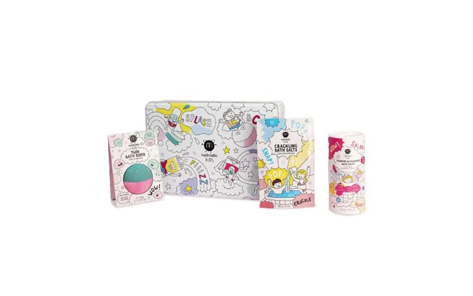 Nailmatic Kids Splash Bath Box Pink 1 Unit