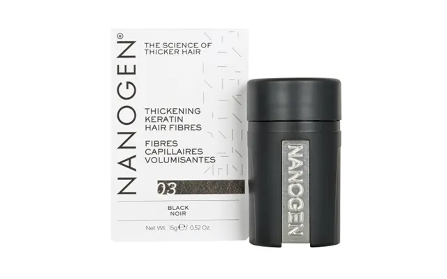 Nanogen Nanogen Keratin Hair Fibres Black 15g