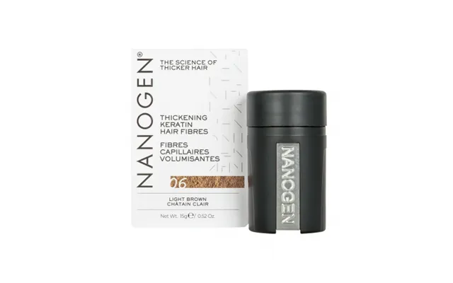 Nanogen Nanogen Keratin Hair Fibres Light Brown 15g