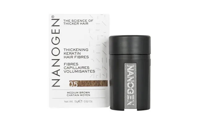 Nanogen Nanogen Keratin Hair Fibres Medium Brown 15g