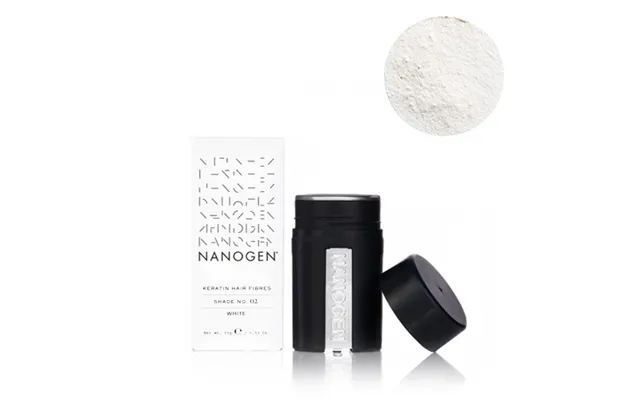 Nanogen Nanogen Keratin Hair Fibres White 15g