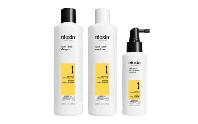 Nioxin Pro Clinical Nioxin Pro Clinical System 1 Kit 300ml 300ml 100ml