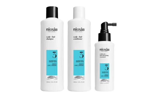 Nioxin Pro Clinical Nioxin Pro Clinical System 3 Kit 300ml 300ml 100ml