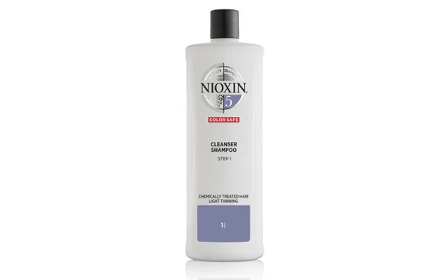 Nioxin Pro Clinical Sys5 Cleanser Shampoo For Chemically Treated Hair With Light Thinning 1000ml product image