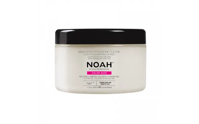 Noah 2.4 Color Protection Natural Hair Mask For Coloured Hair With Phytokeratin From Rice 500ml product image