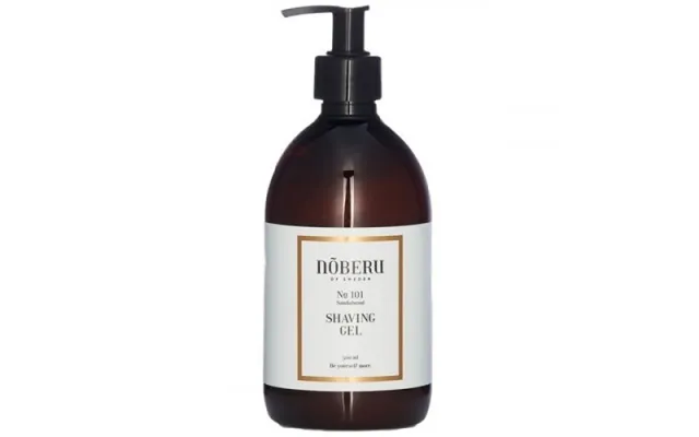 Noberu Sandalwood Shaving Gel 500ml product image