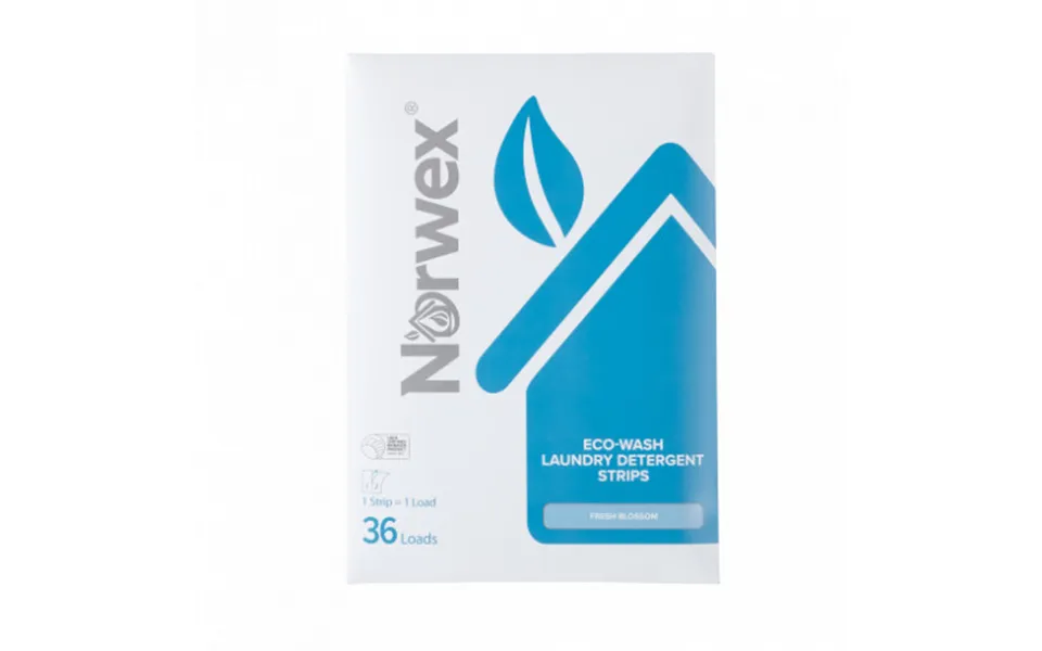 Norwex Eco-wash Laundry Detergent Strips 36 Vnt.