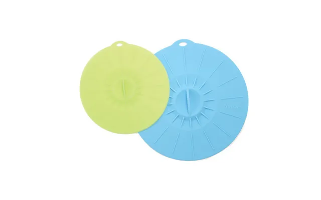 Norwex Silicone Lids Blue Green