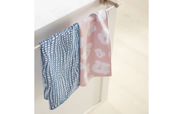Norwex Tea Towels Tile Floral