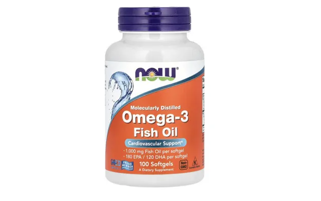 Now Foods Omega-3 1000mg 100 Capsules product image