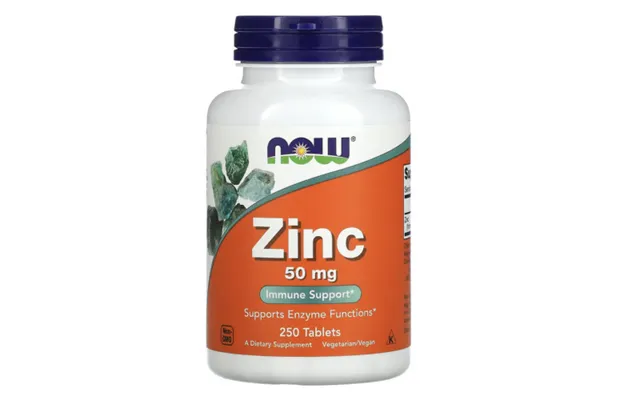 Now Foods Zinc Gluconate 50mg 250 Tablets product image