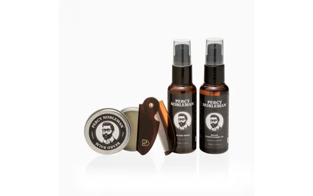 Percy Nobleman Beard Grooming Kit Set