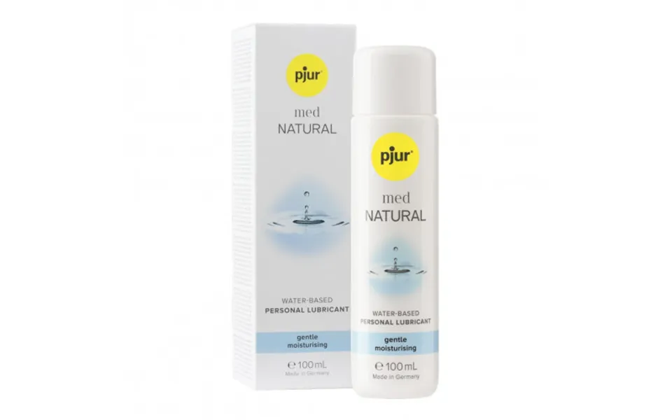 Pjur Med Natural Glide Water-based Intimate Personal Lubricant 100ml