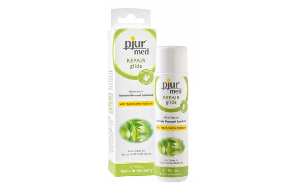 Pjur Med Repair Glide Water-based Intimate Personal Lubricant With Regenerative Hyaluron 100ml