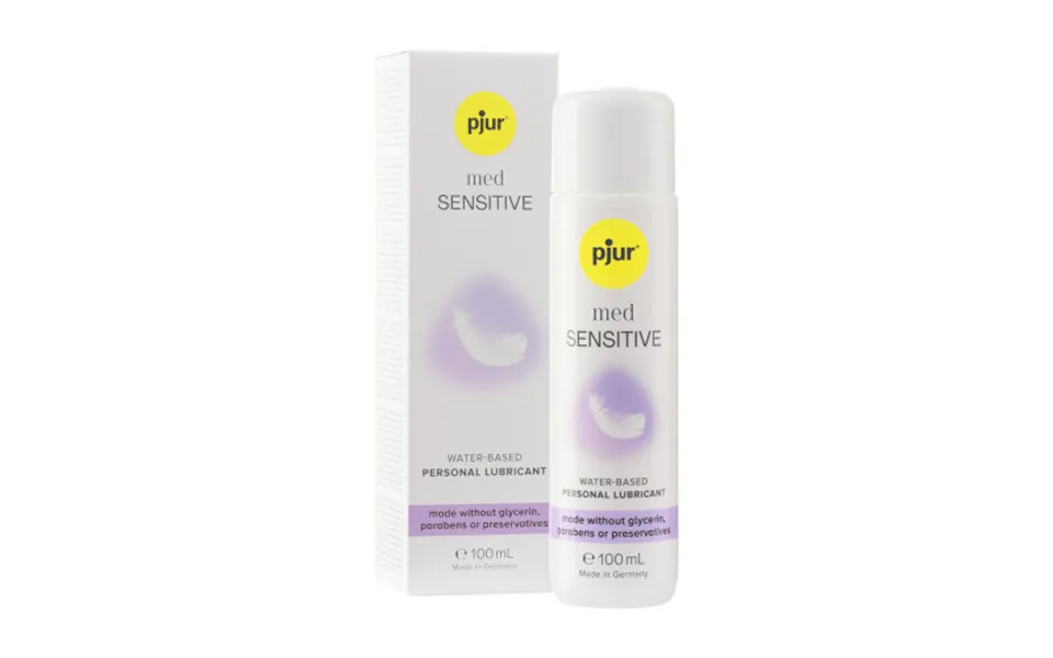 Pjur Med Sensitive Glide Water-based Intimate Personal Lubricant 100ml