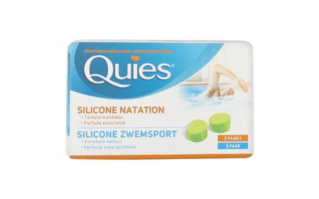 Quies Quies Silicone Swimming Earplugs Adult