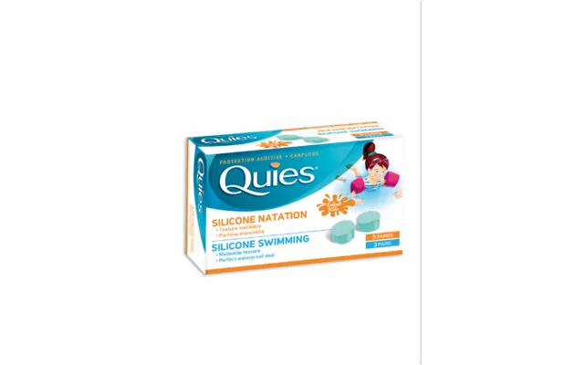 Quies Quies Silicone Swimming Earplugs Child