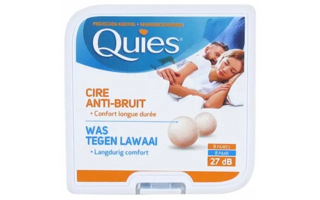 Quies Quies Wax Ear Plugs 8 Paires