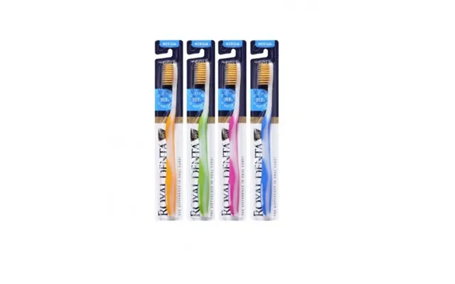Royal Denta Gold Medium Toothbrush Blue